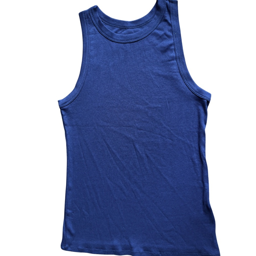 NWT Navy Blue Tank Top - Picture 3 of 8